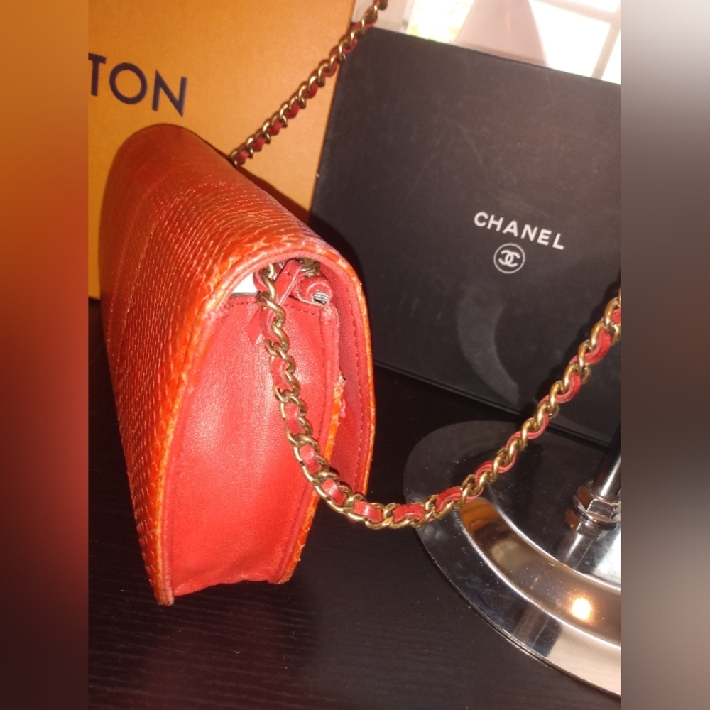 CHANEL python crossbody - Picture 7 of 16
